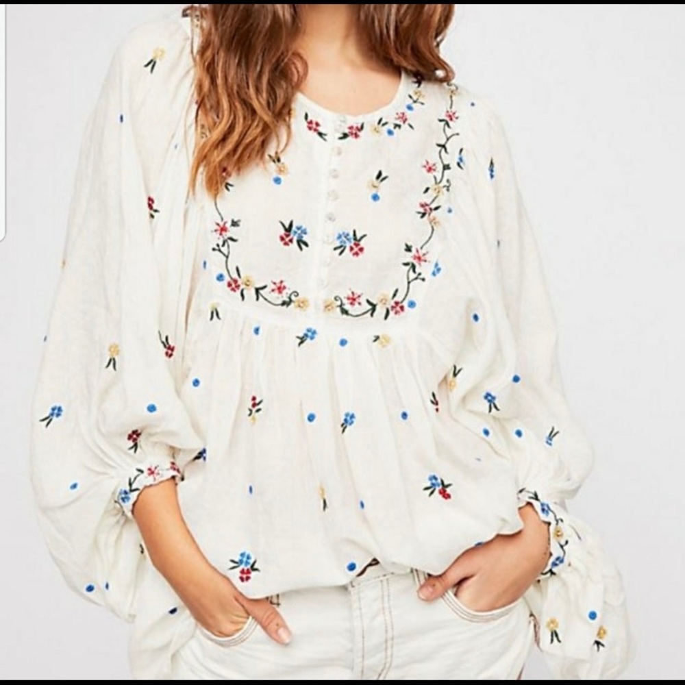 🌹Free People Kiss From A Rose Top🌹